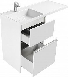 Акватон Мебель для ванной Лондри 60 L белая – фотография-3